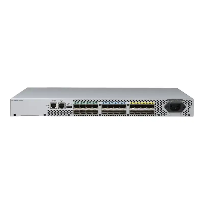 HPE SN3600B 32Gb 24 - 8 8-port 16Gb Short Wave SFP+ Fibre Channel Switch - Commutateur - Géré - 8 x 16Gb Fib... (R4G55B)_1
